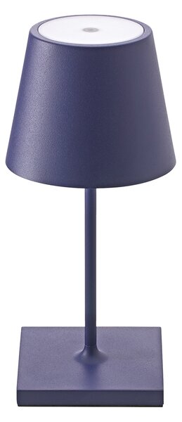 Sigor lampada da tavolo ricaricabile NUINDIE USB-C Mini 250 mm blu prugna