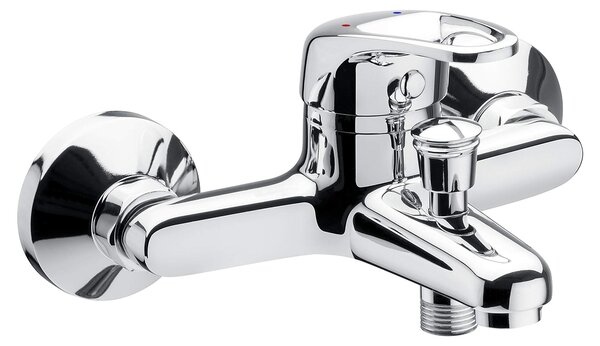 Miscelatore monocomando per lavabo "Tavira" - Corpo in ottone di alta qualità - finitura cromata