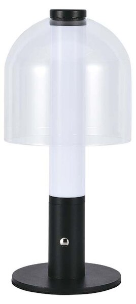 V-TAC Lampada LED da Tavolo ricaricabile USB 2W in metallo e vetro Touch Dimmerabile 3in1 - 7988