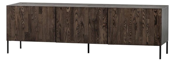 Mobile TV marrone in pino massiccio 180x56x46 cm Bono – WOOOD