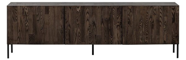 Mobile TV marrone in pino massiccio 180x56x46 cm Bono – WOOOD