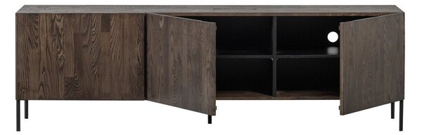 Mobile TV marrone in pino massiccio 180x56x46 cm Bono – WOOOD