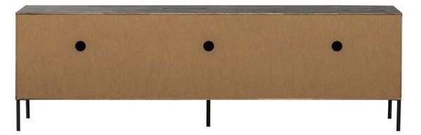 Mobile TV marrone in pino massiccio 180x56x46 cm Bono – WOOOD