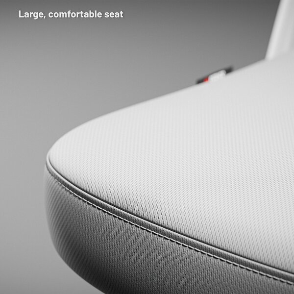 Sedia da ufficio ergonomica grigio chiaro Diablo V-Light