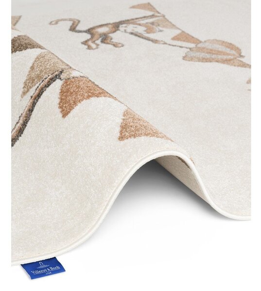 Tappeto per bambini crema 120x170 cm Roar like a Lion Rainbow Party - Villeroy&Boch