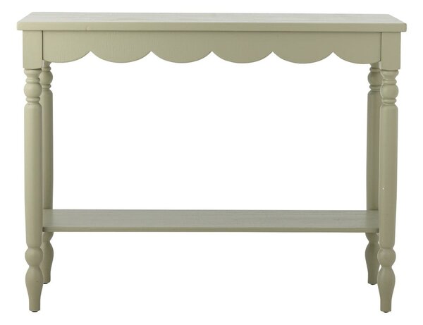Tavolo consolle verde chiaro in pino massiccio 36x106 cm Salla – Bloomingville