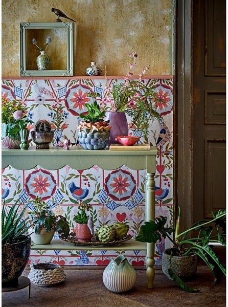 Tavolo consolle verde chiaro in pino massiccio 36x106 cm Salla – Bloomingville