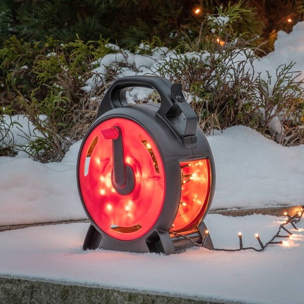 Konstsmide Christmas Ghirlanda luminosa LED Micro ambra 200 fiamme 13,93 m