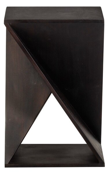 Tavolino in acacia massiccia 41x41 cm Ikem – WOOOD