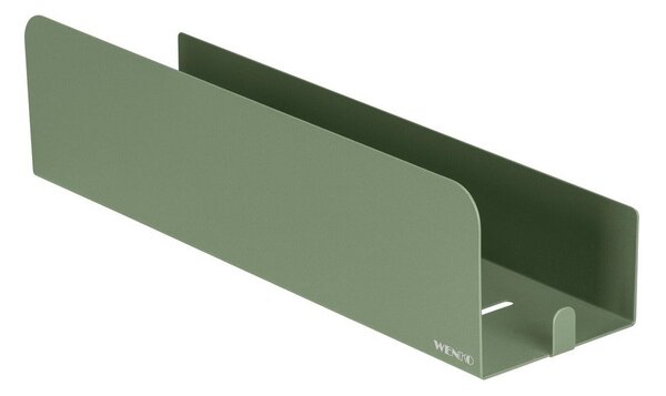 Mensola da bagno senza foratura verde in acciaio inox con aggancio Turbo-loc Lizan – Wenko