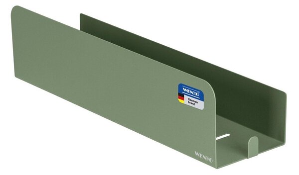 Mensola da bagno senza foratura verde in acciaio inox con aggancio Turbo-loc Lizan – Wenko
