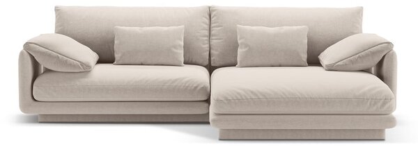 Divano angolare beige (angolo destro) Torino - Micadoni Home
