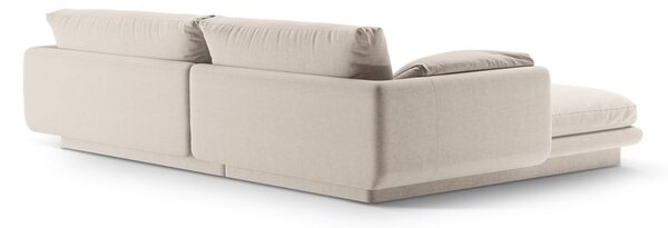 Divano angolare beige (angolo destro) Torino - Micadoni Home
