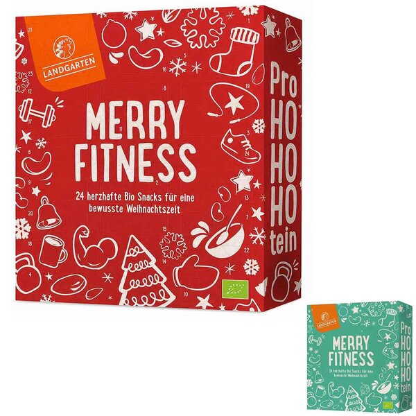 Calendario dell'Avvento Landgarten Bio Merry Fitness