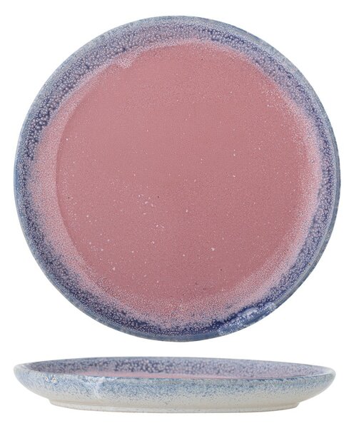 Piatto rosa chiaro in gres ø 20 cm Paula – Bloomingville