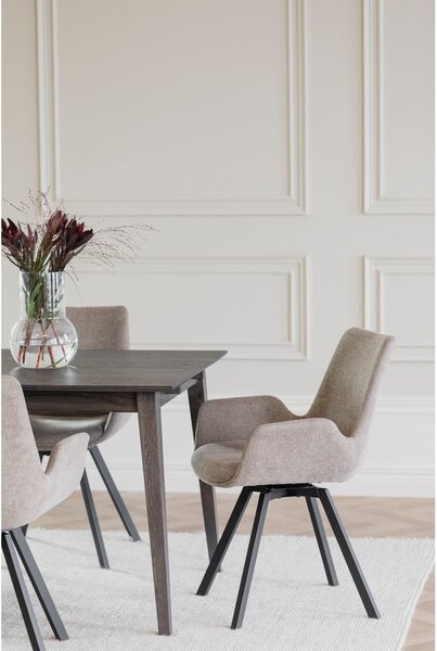 Set di sedie da pranzo beige in imbottito 2 pz Norwell – Rowico