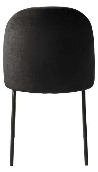 Sedia da pranzo nera Creston - Unique Furniture