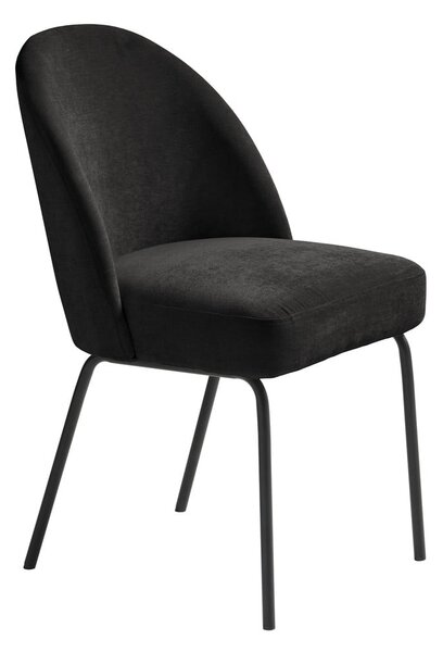 Sedia da pranzo nera Creston - Unique Furniture