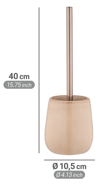 Scopino WC beige in ceramica Sirmione – Wenko