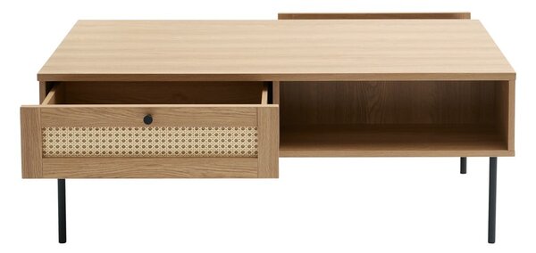 Tavolino in colore naturale 60x110 cm Pensacola - Unique Furniture