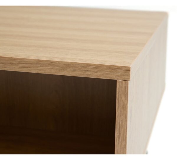 Tavolino in colore naturale 60x110 cm Pensacola - Unique Furniture