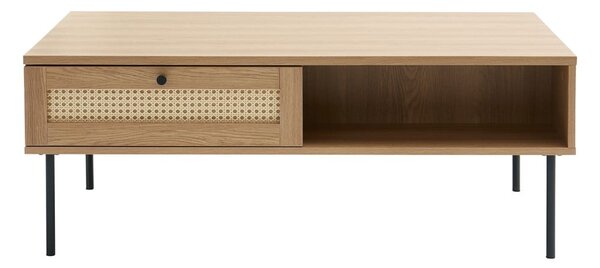 Tavolino in colore naturale 60x110 cm Pensacola - Unique Furniture