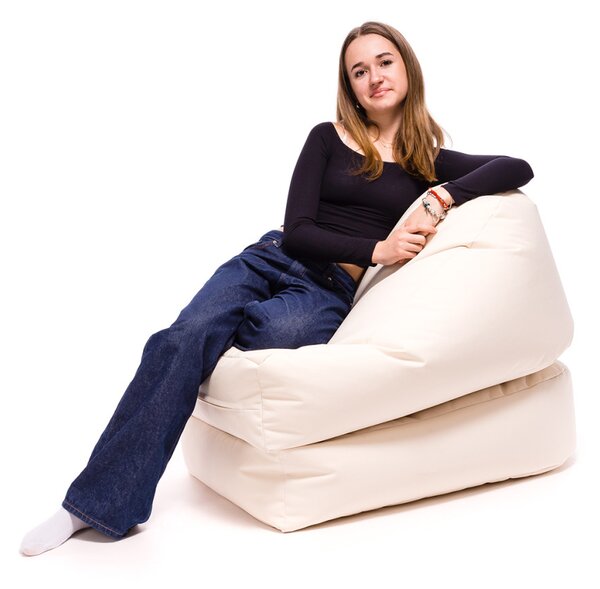 Solaya pouf sacco reversibile in chaise longue