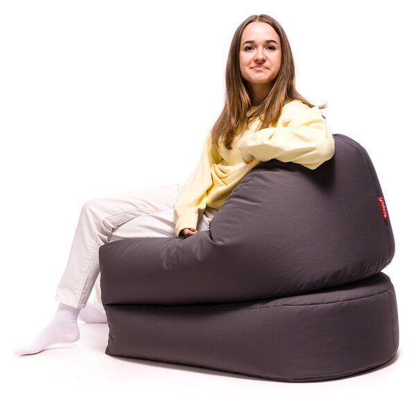 Solaya pouf sacco reversibile in chaise longue