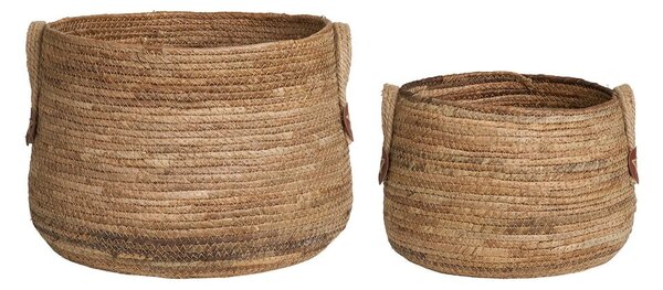 Cestini in vimini in set da 2 pezzi ø 39x28,5 cm Aosta - House Nordic