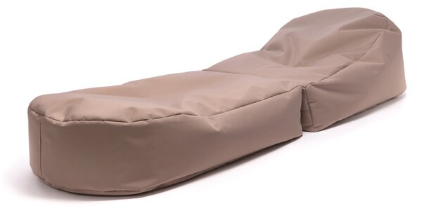 Solaya pouf sacco reversibile in chaise longue