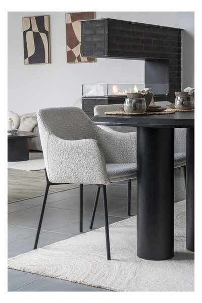 Tavolo da pranzo con piano effetto frassino 100x220 cm Tirano - House Nordic