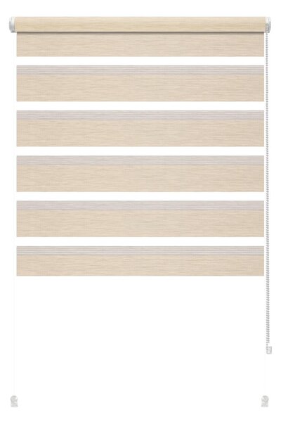 Tenda a pacchetto giorno/notte color crema 97x150 cm Zebra Silvalin – Gardinia