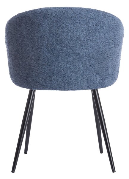 Set di sedie da pranzo blu in metallo 2 pz Radaja – Light & Living