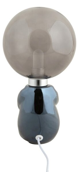 Lampada da tavolo per bambini grigia Joey – Leitmotiv