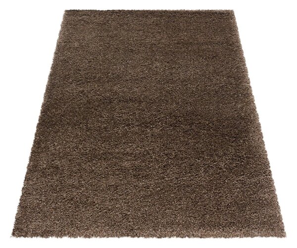 Tappeto marrone scuro 160x230 cm Fluffy - Ayyildiz Carpets