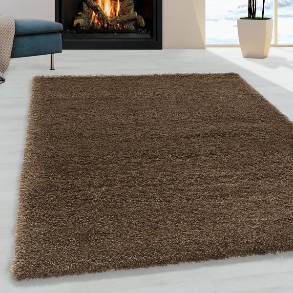 Tappeto marrone scuro 160x230 cm Fluffy - Ayyildiz Carpets
