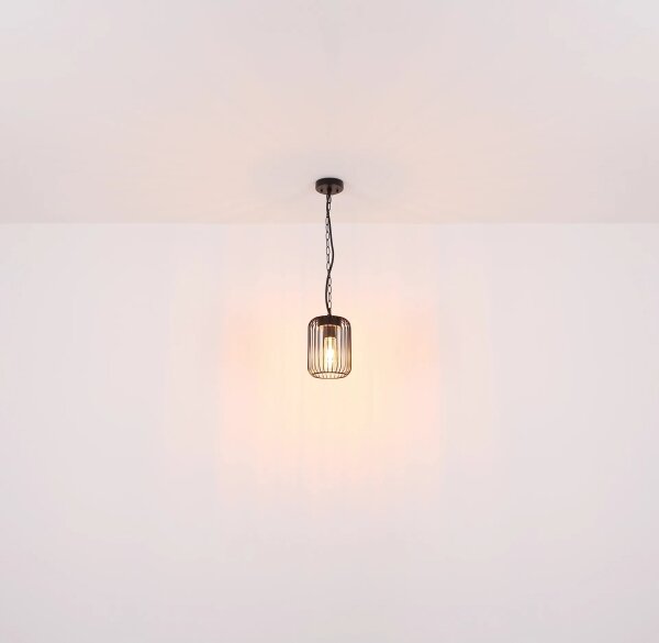 Globo 31985H - Lampadario da esterno a catena NINA 1xE27/15W/230V