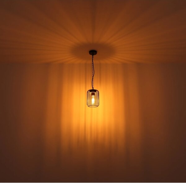 Globo 31985H - Lampadario da esterno a catena NINA 1xE27/15W/230V