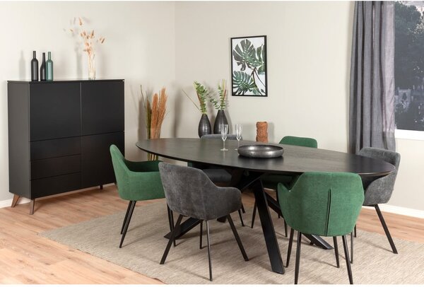 Tavolo da pranzo in frassino 240x120 cm Cox - Tenzo