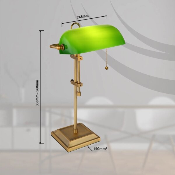 Globo 2491N - Lampada da tavolo ANTIQUE 1xE27/40W/230V