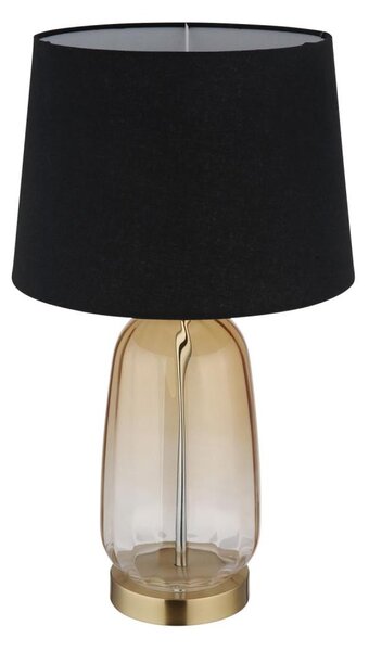 Globo 24142S - Lampada da tavolo CLASSY 1xE27/40W/230V nero/marrone