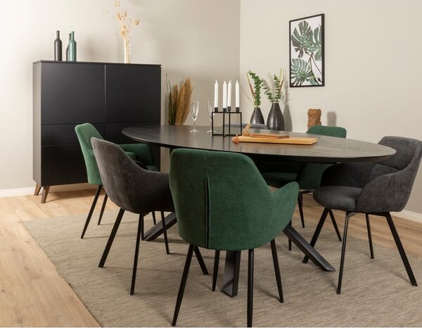 Tavolo da pranzo in frassino 240x120 cm Cox - Tenzo