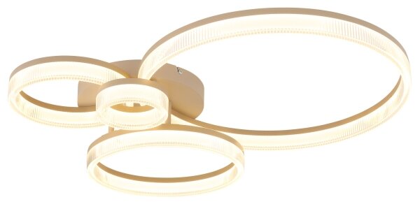 Globo 48046D6 - Plafoniera LED ZARA LED/40W/230V 3000K 64,5x75 cm
