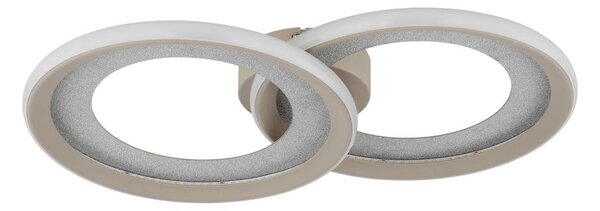 Globo 48064-30S - Plafoniera GLITRA LED/30W/230V 3000K 31,5x52,5 cm