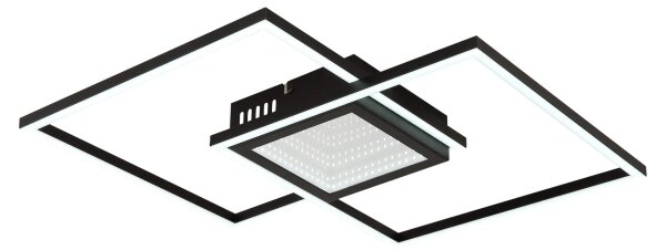 Globo 48468-32 - Plafoniera LED dimmerabile SAUNDERS 32W/230V 42,6x42,6 cm