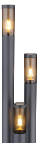 Globo 3159-3SA - Lampada da esterno BOSTON 3xE27/23W/230V IP44