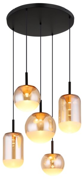 Globo 16057-5H - Lampadario LED sospeso su cavo SEVERIN LED/35W/230V
