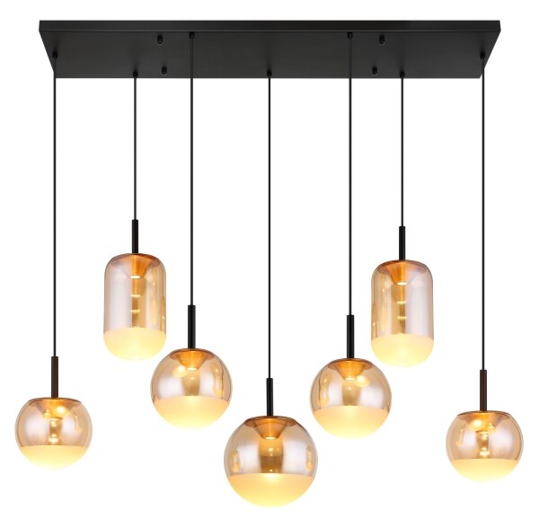 Globo 16057-7H - Lampadario LED sospeso su cavo SEVERIN LED/48W/230V