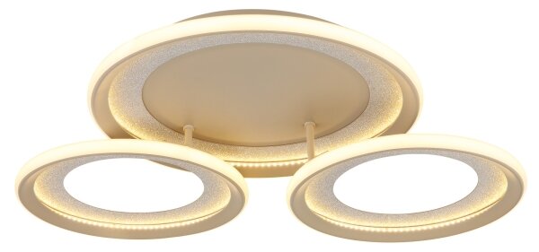 Globo 48064-40S - Plafoniera LED GLITRA LED/40W/230V 3000K 60,5x62,5 cm
