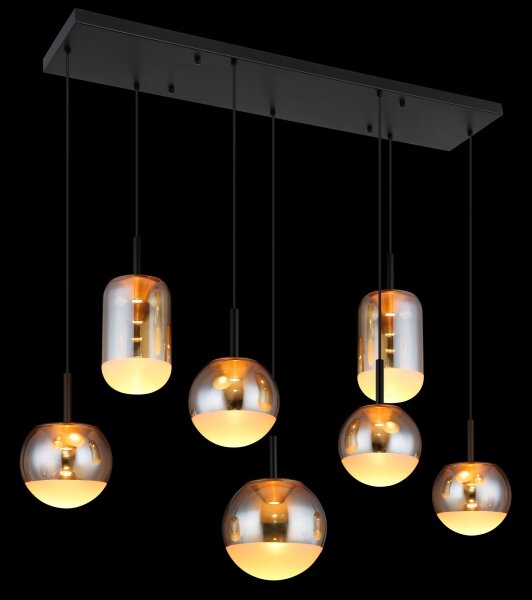 Globo 16057-7H - Lampadario LED sospeso su cavo SEVERIN LED/48W/230V